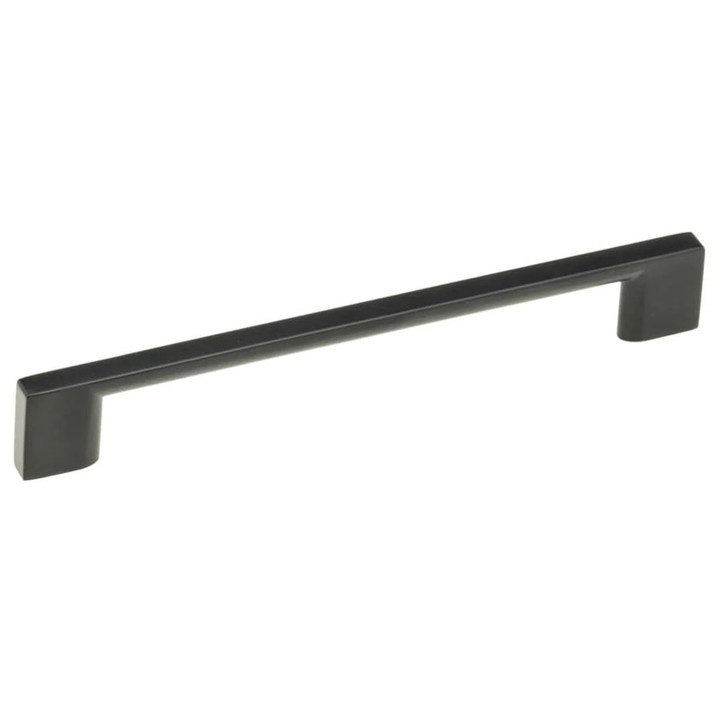Contemporary Pull, 6-5/16" Center-to-Center, Matte Black